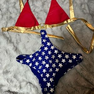 Wonder Woman monokini